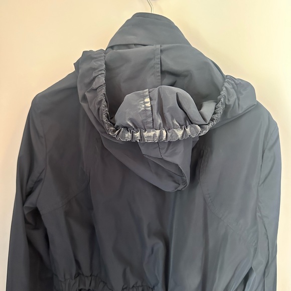 Moncler Navy Ocre Jacket Short Parka Size 1 - Picture 12 of 13